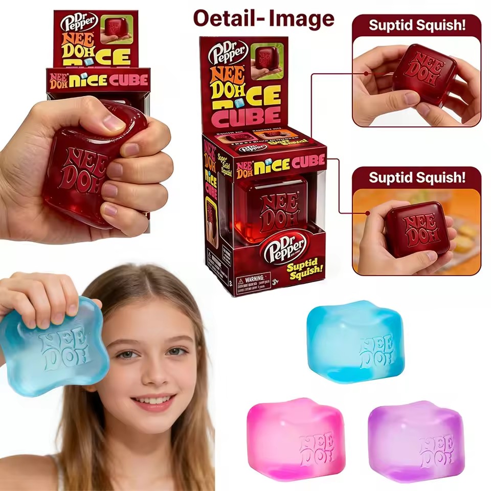 Fidget Cube Original - Schylling Nice Cube Fidget Squeeze Squishy