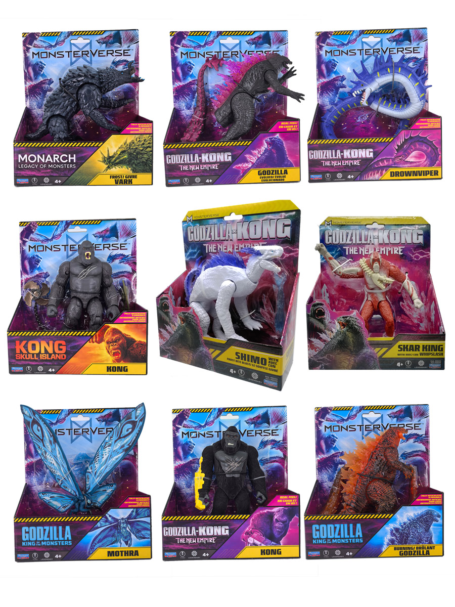 Vinyl Figure Blank - Godzilla VS Kong New Empire Action