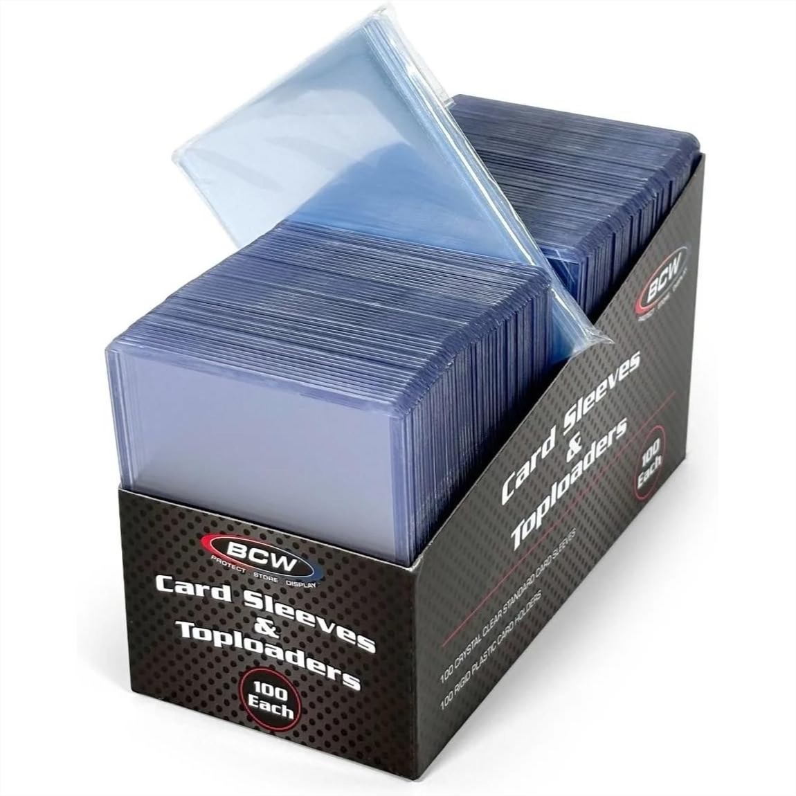 Card Penny Sleeve - Card Sleeves and Toploaders Combo 100