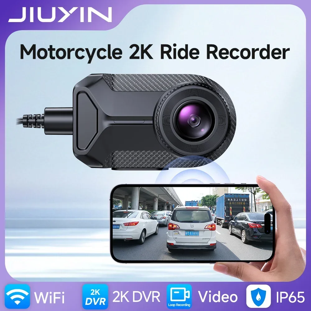 Graded Card Display - JIUYIN 2K HD WiFi Motorcycle Camera