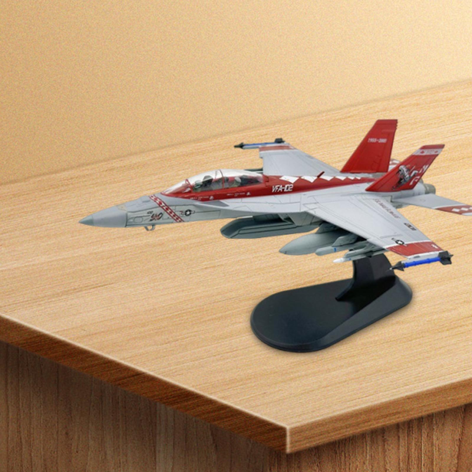 Model Airplane Plastic - 1/100 F18 Fighter Model Miniature Airplane