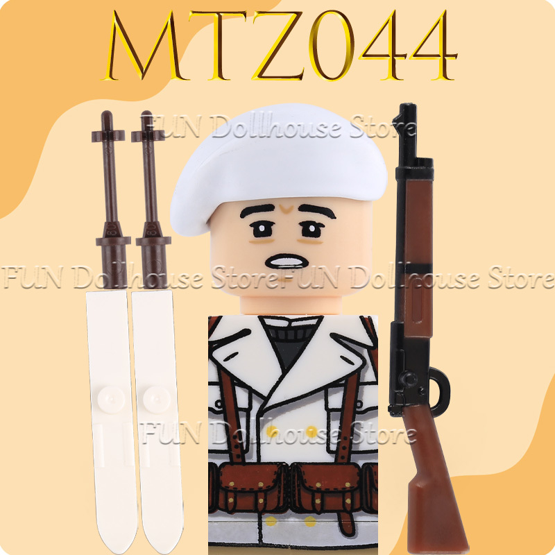 WW2 Military Army French Soldi – Lego Minifigure Holder Bewertung und Preis
