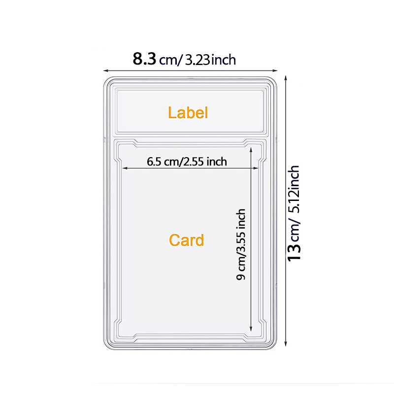 35/55/75/100PT Trading Cards S – Graded Card Display Bewertung und Preis