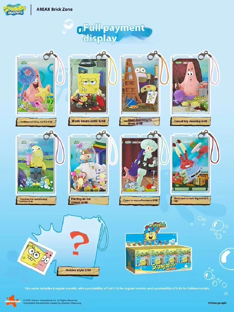 AREAX Genuine SpongeBob Bikini – Building Block Mini Bewertung und Preis