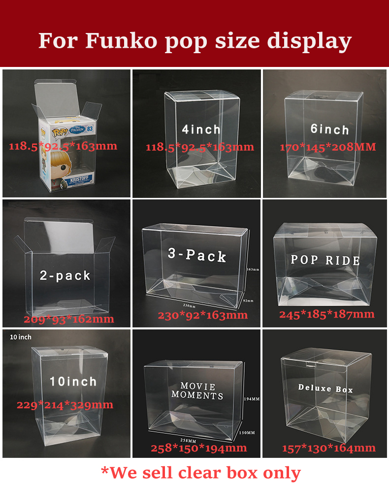 Transparent Clear box for Movi – Funko Pop Protector Bewertung und Preis