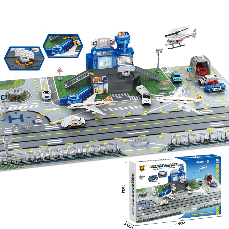 Children's Airport Scene Toy S – Model Airplane Plastic Bewertung und Preis