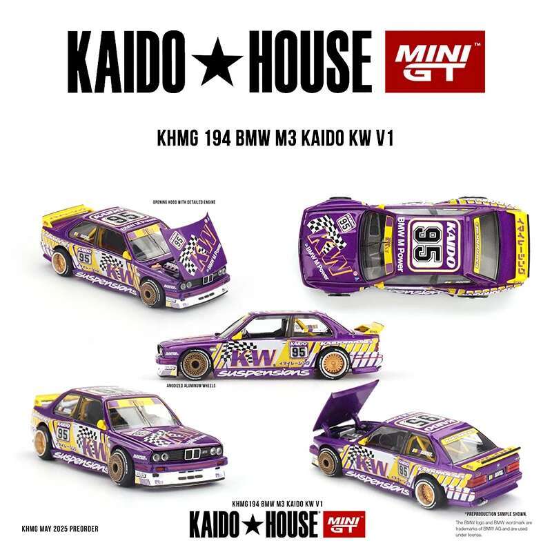KHMG 194 1:64 BMW M3 Kaido KW  – Die Cast Car 1 64 Bewertung und Preis