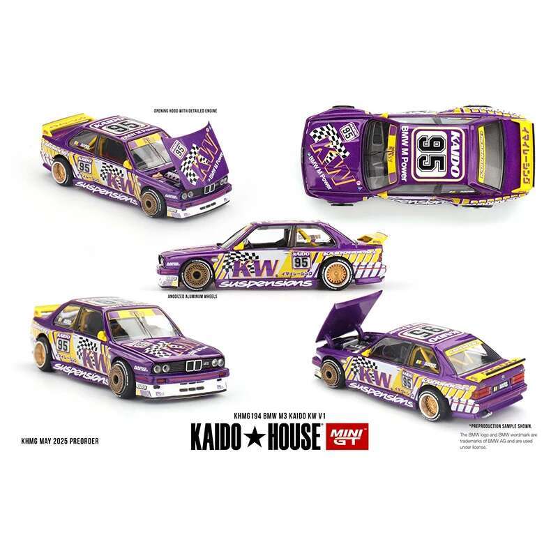 KHMG 194 1:64 BMW M3 Kaido KW  – Die Cast Car 1 64 Bewertung und Preis