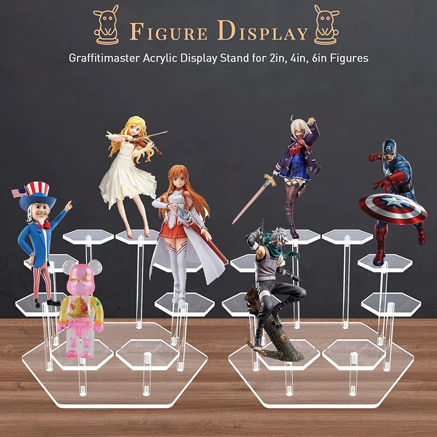 8/9 Tier Acrylic Display Stand – Pop Display Shelf Bewertung und Preis