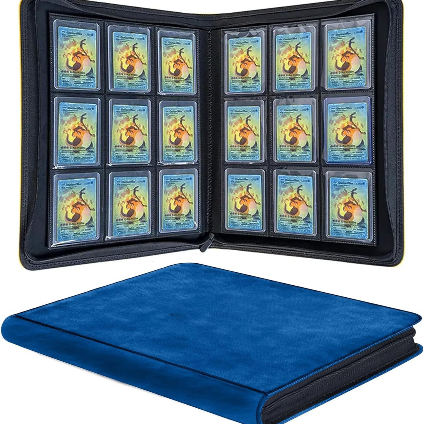 PU Suede 288 Hold TCG Card Bin – Pokemon Binder Card Bewertung und Preis
