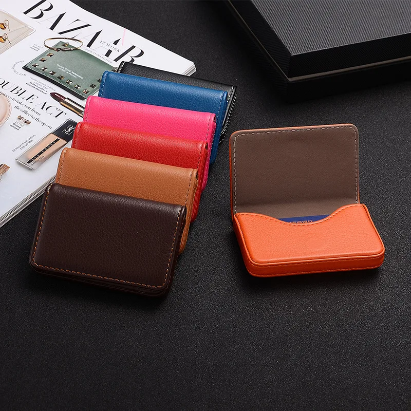 2026 PU Leather Business Card  – Card Top Loader Bewertung und Preis