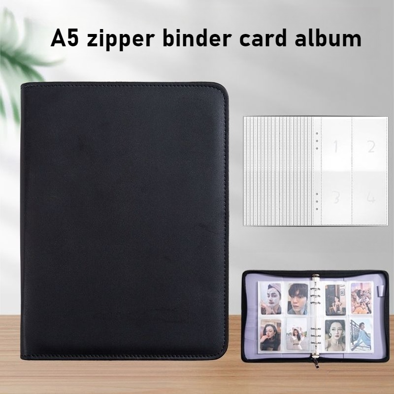 A5 PU Leather Zipper Card Bind – Pokemon Binder Card Bewertung und Preis