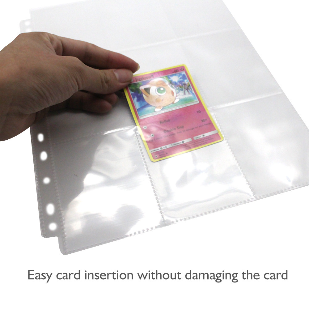 50pcs 9 Pocket Trading Gaming  – Card Penny Sleeve Bewertung und Preis