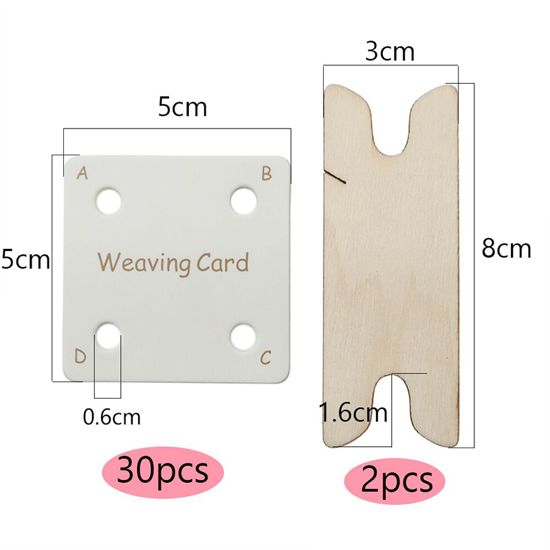30 Pcs Weaving Cards Table DIY – Graded Card Display Bewertung und Preis