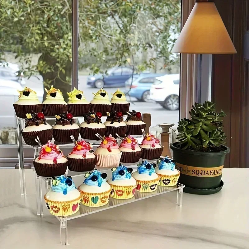 1-4 Tier Acrylic Display Stand – Pop Display Shelf Bewertung und Preis