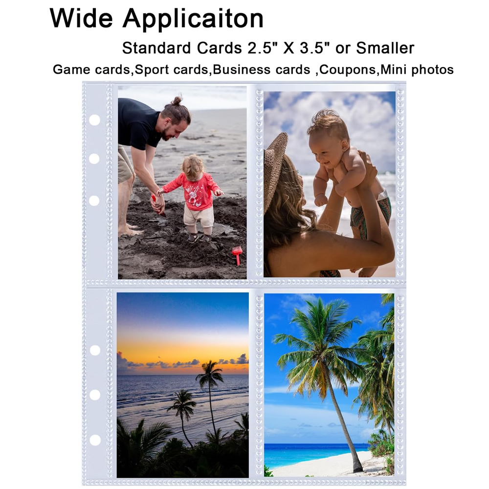 4 Pockets Photo Card Sleeves B – Trading Card Binder Bewertung und Preis