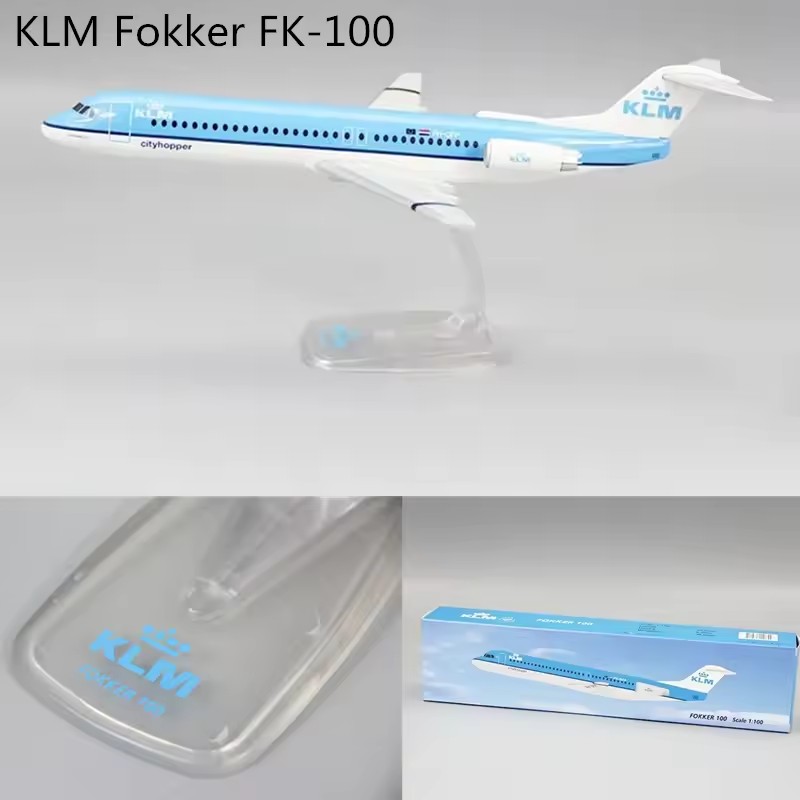 1/100 Scale Air /KLM FK-100/SM – Model Airplane Plastic Bewertung und Preis