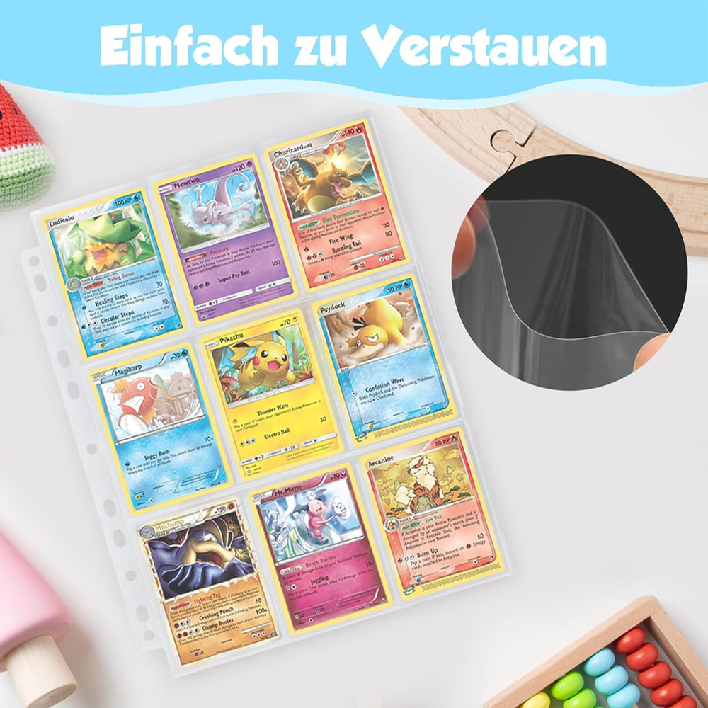 90 pockets trading card sleeve – Card Penny Sleeve Bewertung und Preis