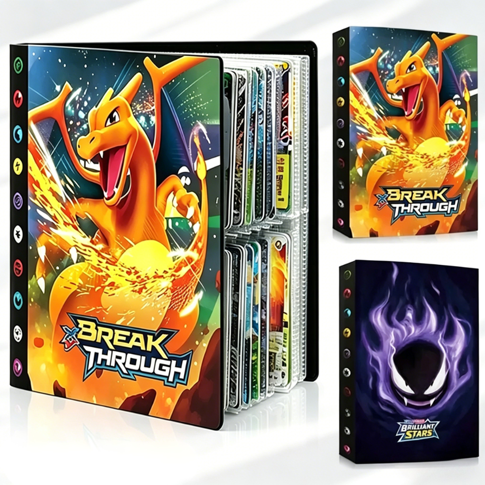 HOT 240PCS Pok é mon Cards Alb – Pokemon Binder Card Bewertung und Preis