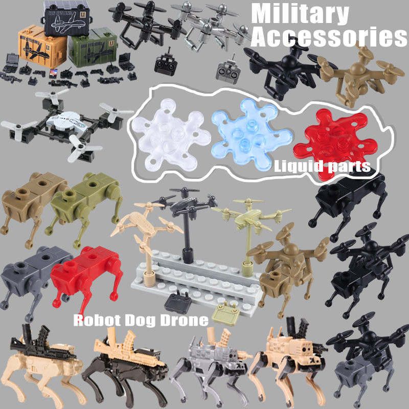 WW2 Military Accessories UAV R – Lego Minifigure Holder Bewertung und Preis
