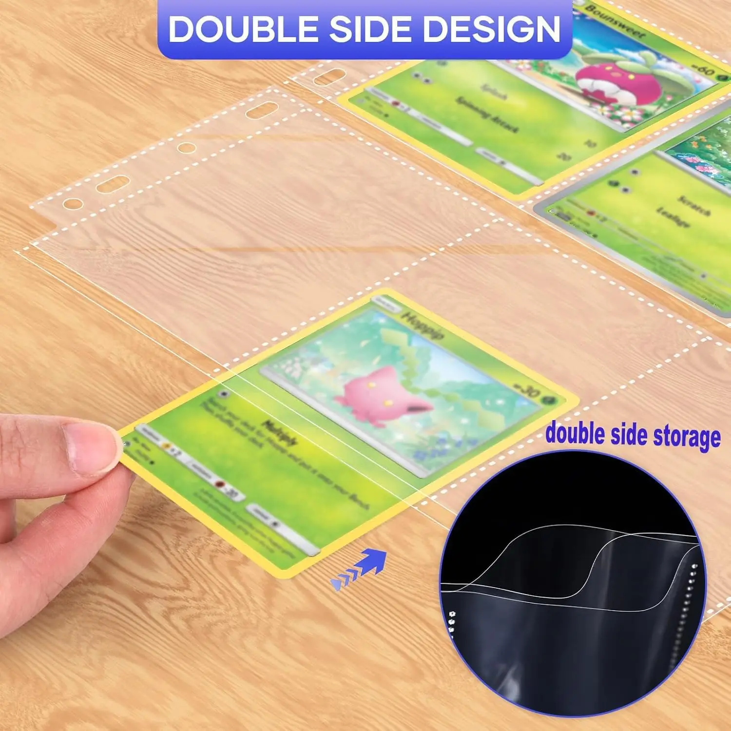 Double-Sided Card Sleeves Bind – Trading Card Binder Bewertung und Preis