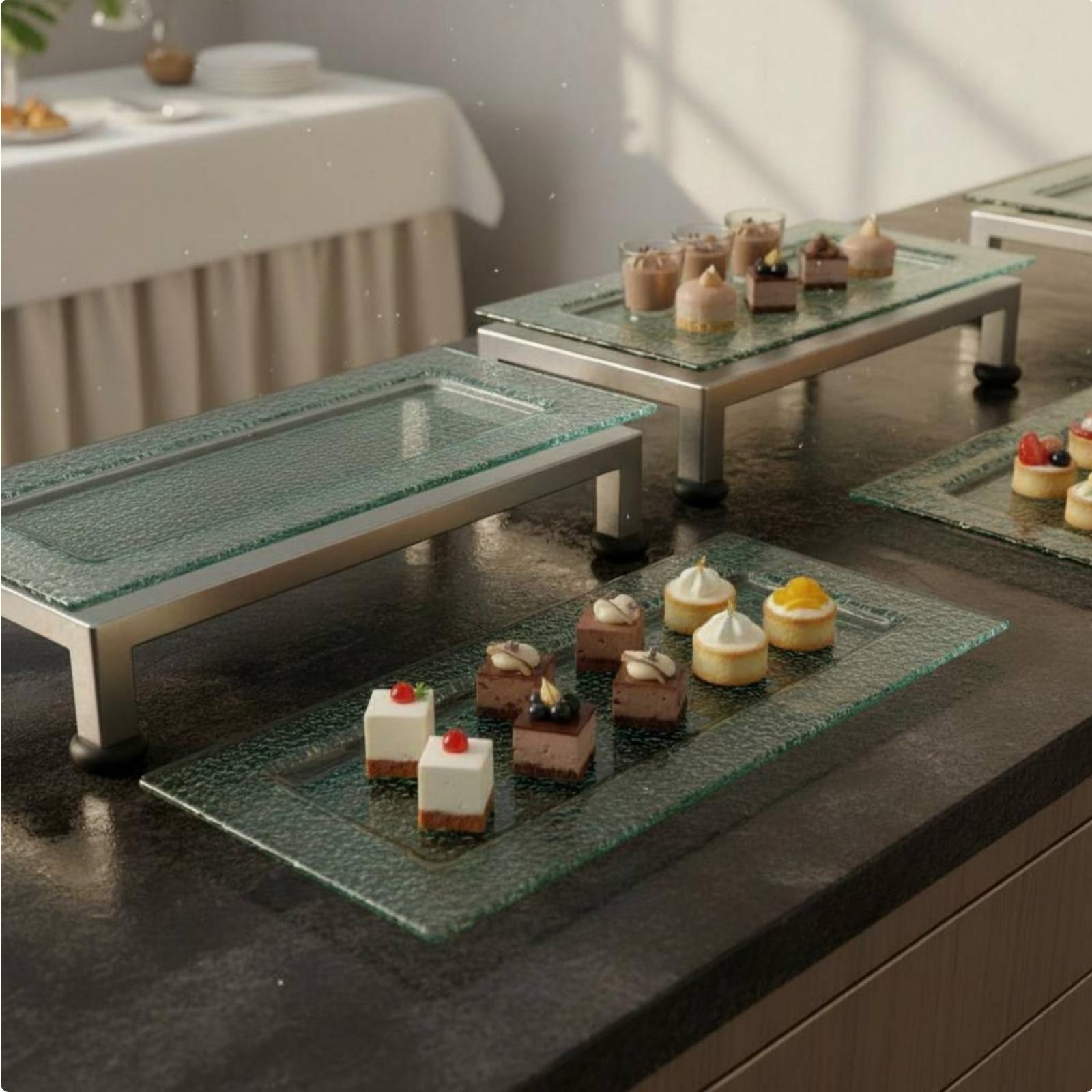 3-Tier Serving Stand Multifunc – Display Risers Set Bewertung und Preis