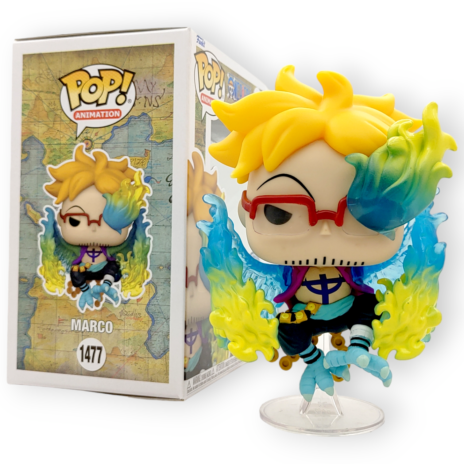 One Piece Marco #1477 Figure F – Funko Pop Protector Bewertung und Preis