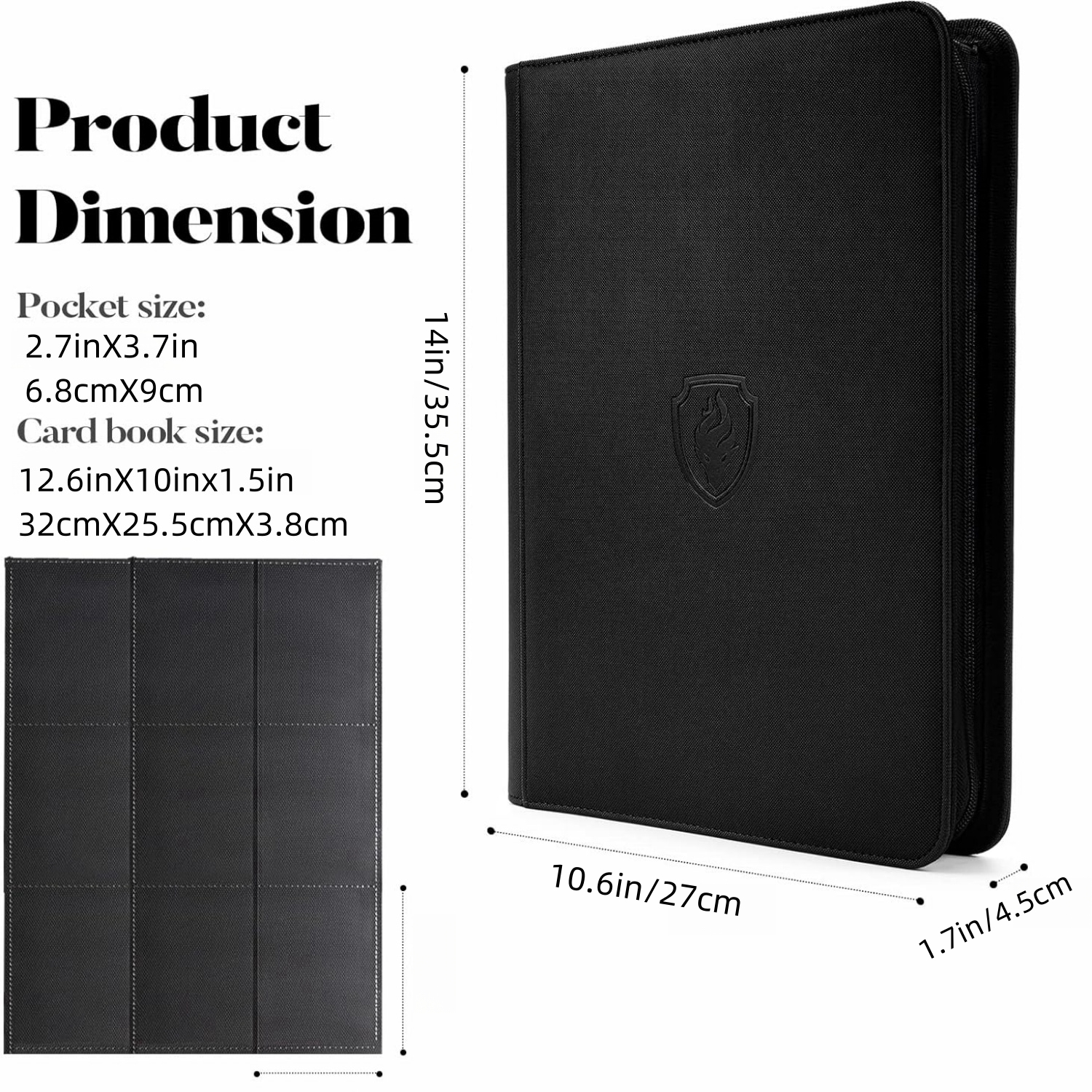 9 Pocket Trading Card Binder,  – Trading Card Binder Bewertung und Preis
