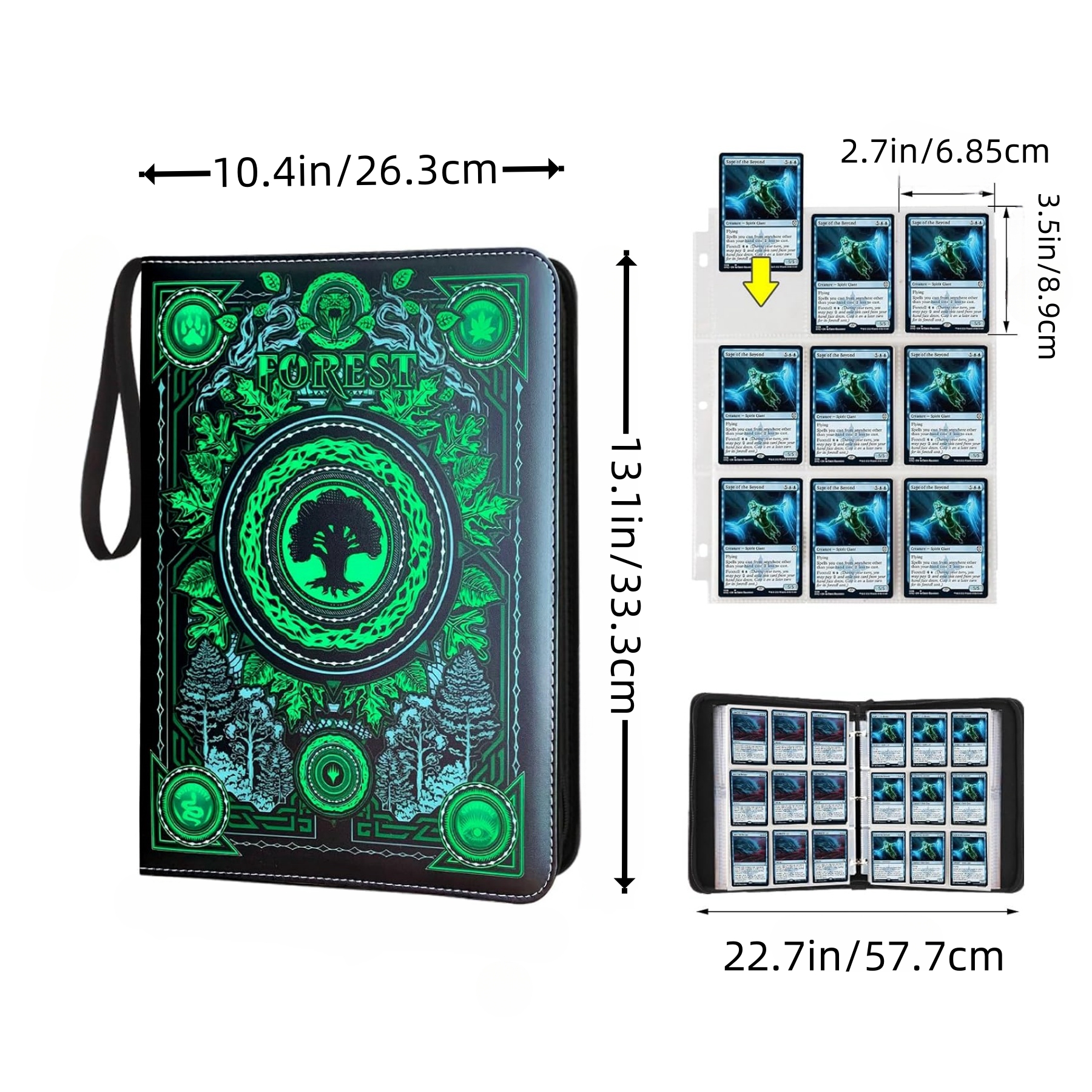 9 Pocket Card Binder with Slee – Card Penny Sleeve Bewertung und Preis