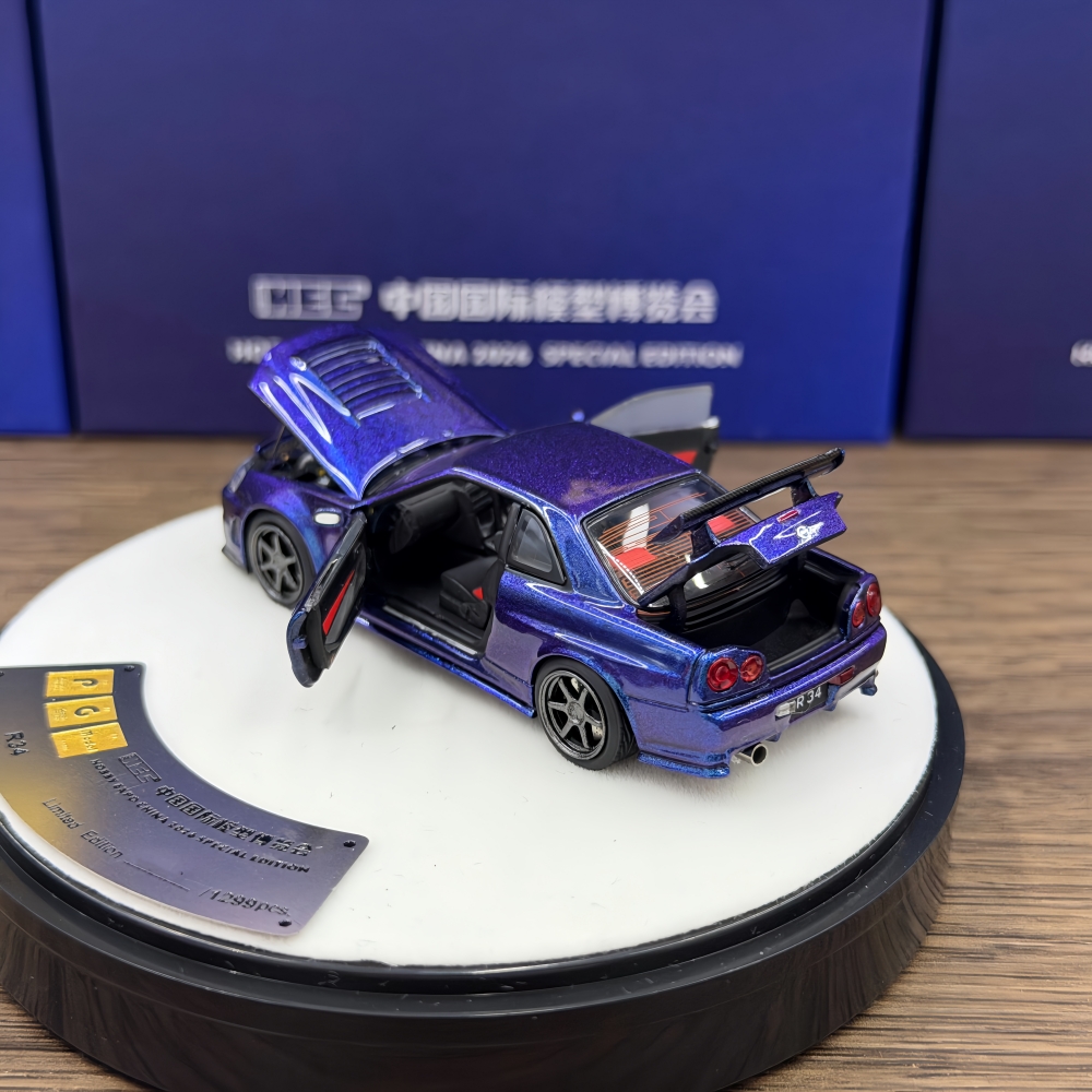 PGM 1:64 Liberty Walk GTR R34  – Die Cast Car 1 64 Bewertung und Preis