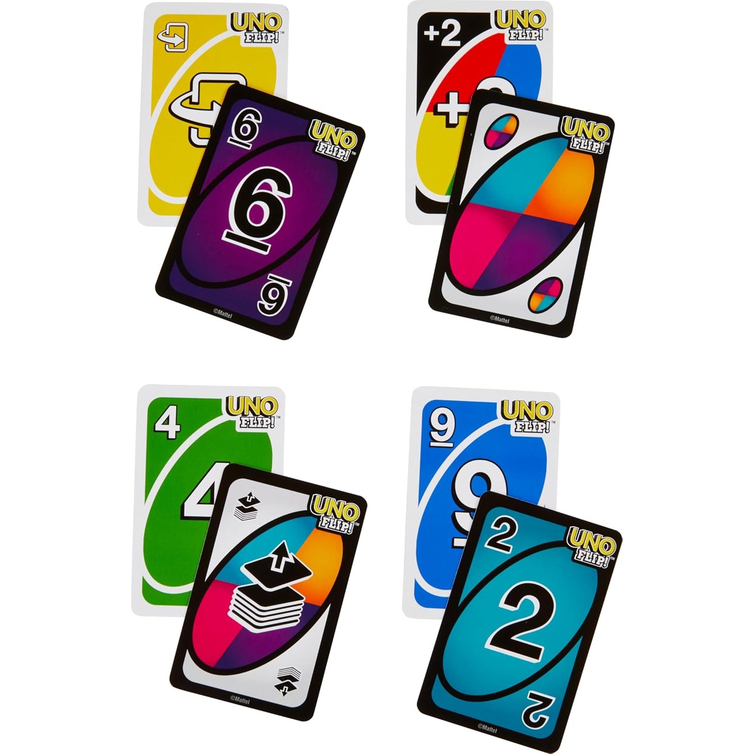 100% Original Mattel UNO Flip  – Graded Card Display Bewertung und Preis
