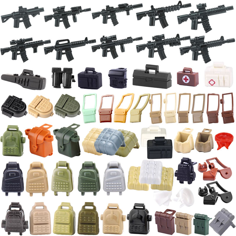 Military Figure Weapons Access – Lego Minifigure Holder Bewertung und Preis