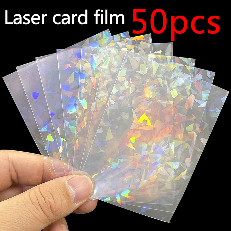50pcs Soft Trading Laser Card  – Card Penny Sleeve Bewertung und Preis