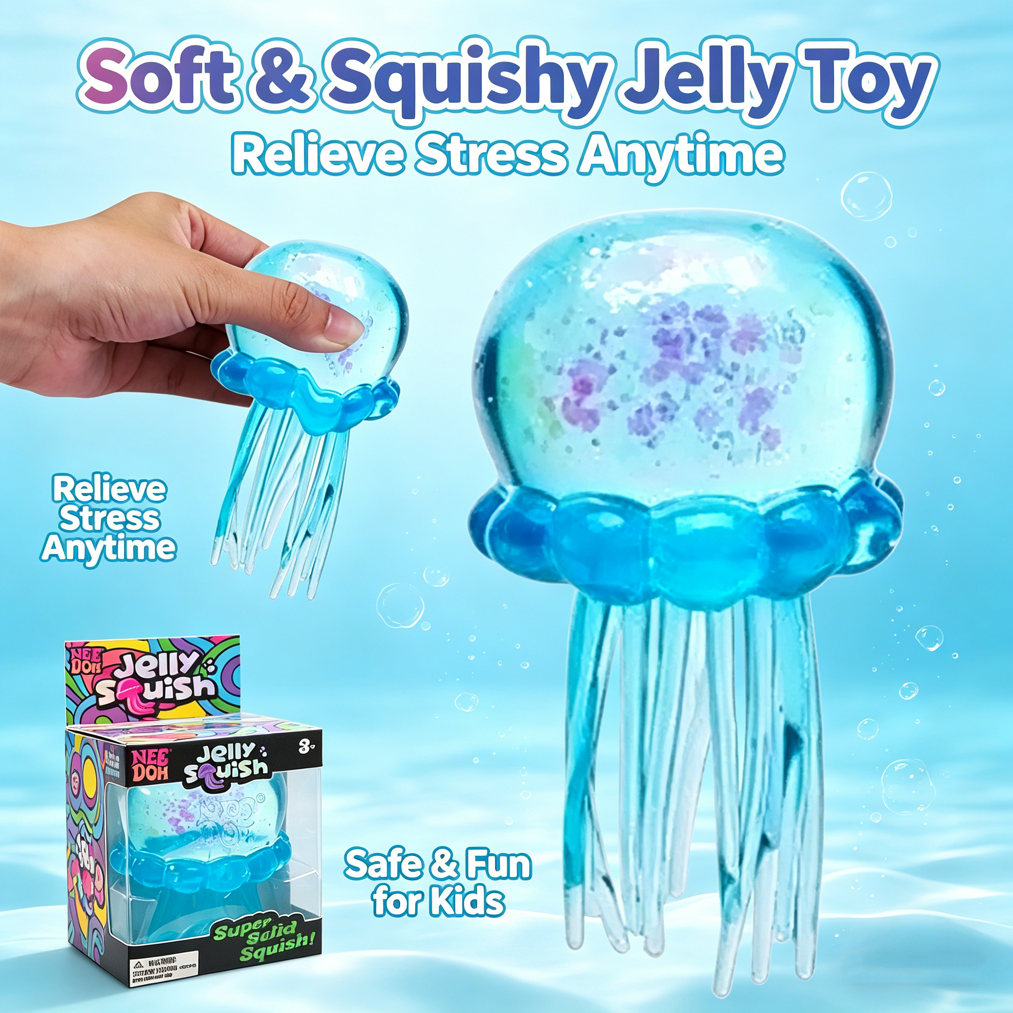 @! Jellyfish & Cube Blind Box  – Fidget Cube Original Bewertung und Preis