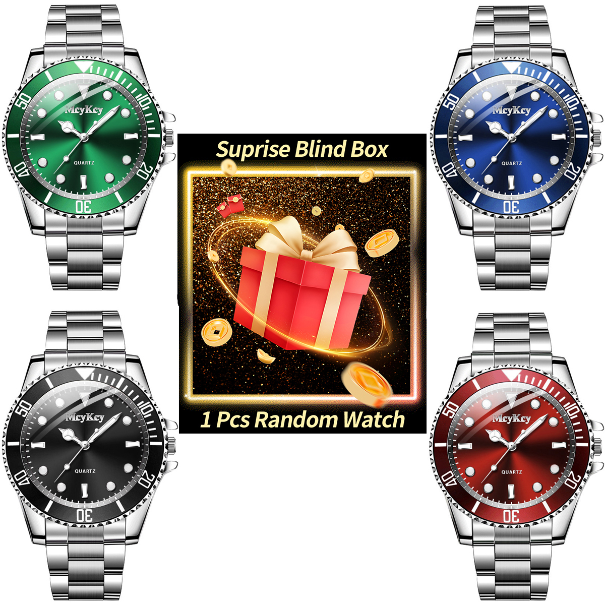 1PC Surprise Mystery Watch Bli – Mystery Box Blind Bag Bewertung und Preis