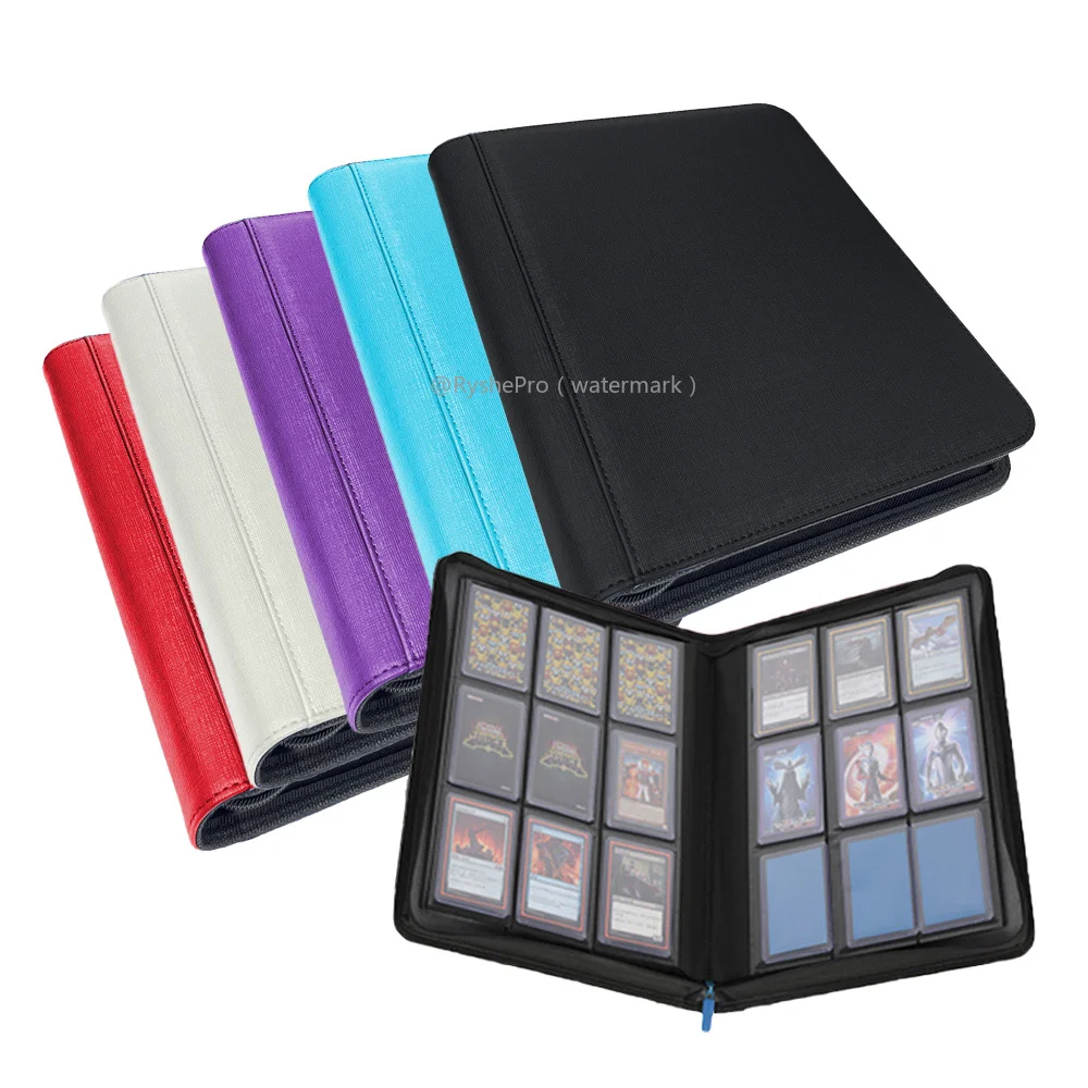 9 Pocket PU Leather Toploader  – Pokemon Binder Card Bewertung und Preis