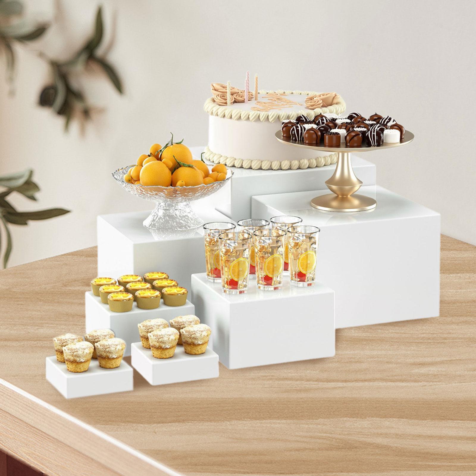TQH 7Pcs Buffet Riser Dessert  – Display Risers Set Bewertung und Preis