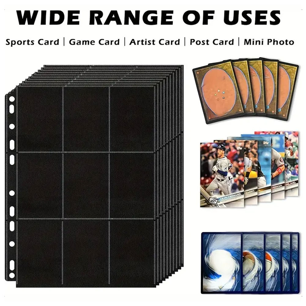 10Pack Black 9-Pocket A4 Tradi – Trading Card Binder Bewertung und Preis