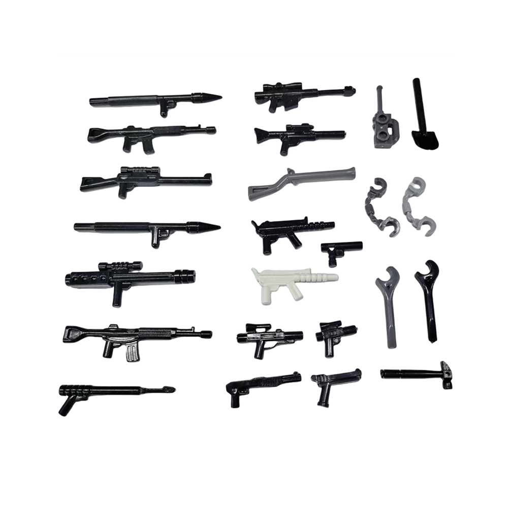 Military WW2 Weapon Guns Soldi – Lego Minifigure Holder Bewertung und Preis