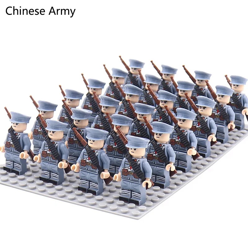 World War II military soldier  – Building Block Mini Bewertung und Preis