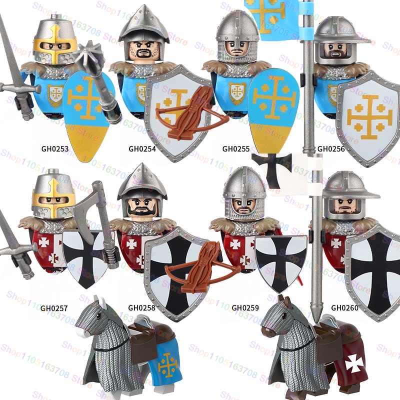 G0128 Moc Medieval Roman Centu – Lego Minifigure Holder Bewertung und Preis