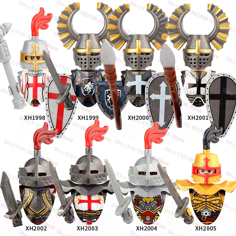 G0128 Moc Medieval Roman Centu – Lego Minifigure Holder Bewertung und Preis