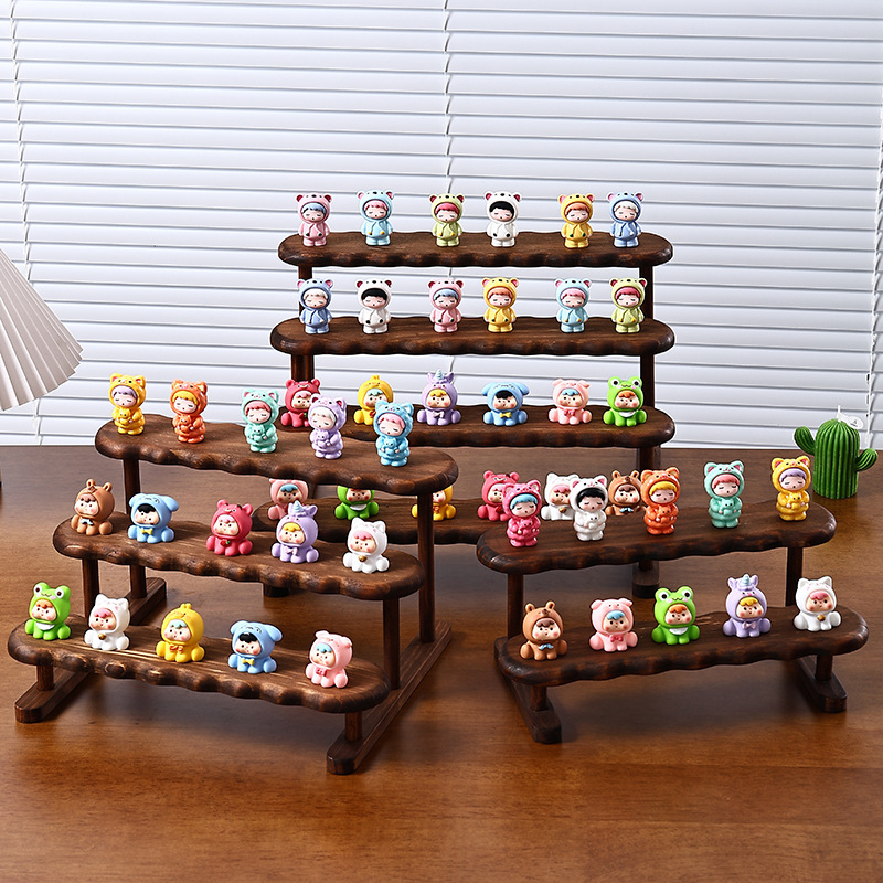 2/3/4/5 Layer Wooden Display R – Display Risers Set Bewertung und Preis