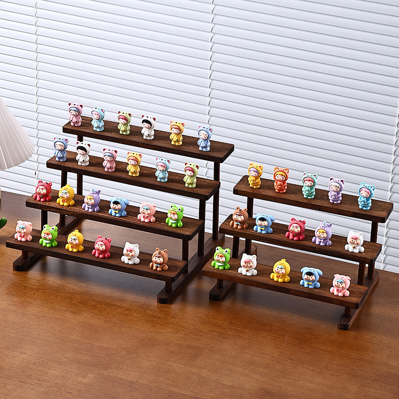 2/3/4/5 Layer Wooden Display R – Display Risers Set Bewertung und Preis