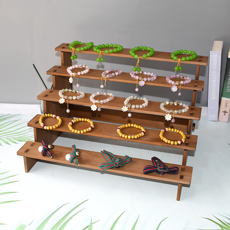 2/3/4/5 Layer Wooden Display R – Display Risers Set Bewertung und Preis