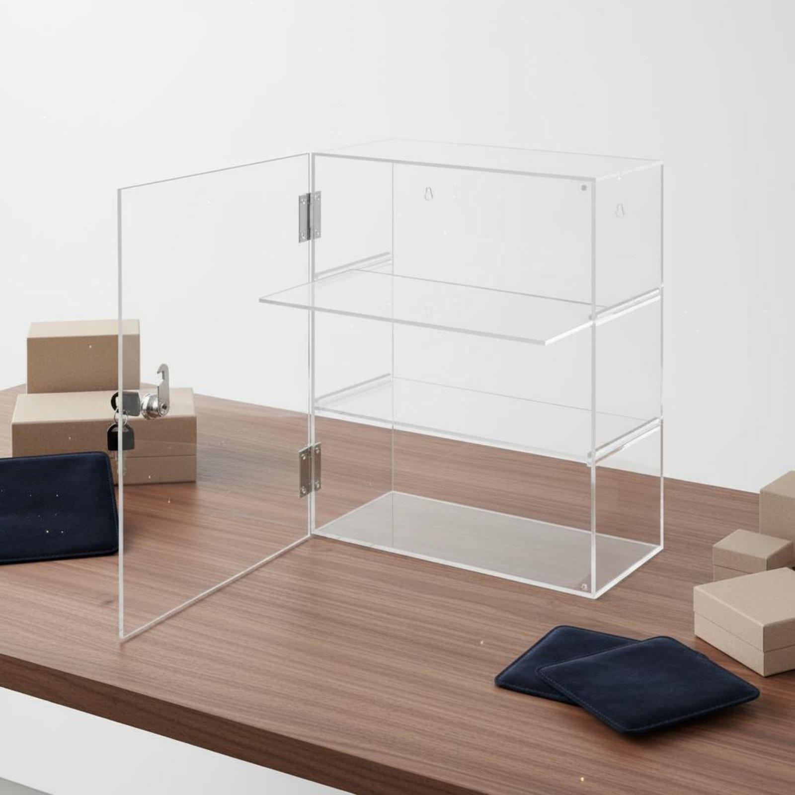 Locking Acrylic Display Case L – Display Case Acrylic Bewertung und Preis
