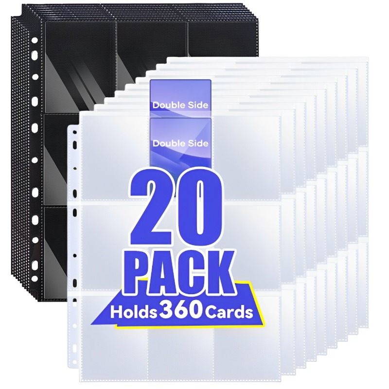Double-Sided 9 Pocket Game Car – Card Penny Sleeve Bewertung und Preis