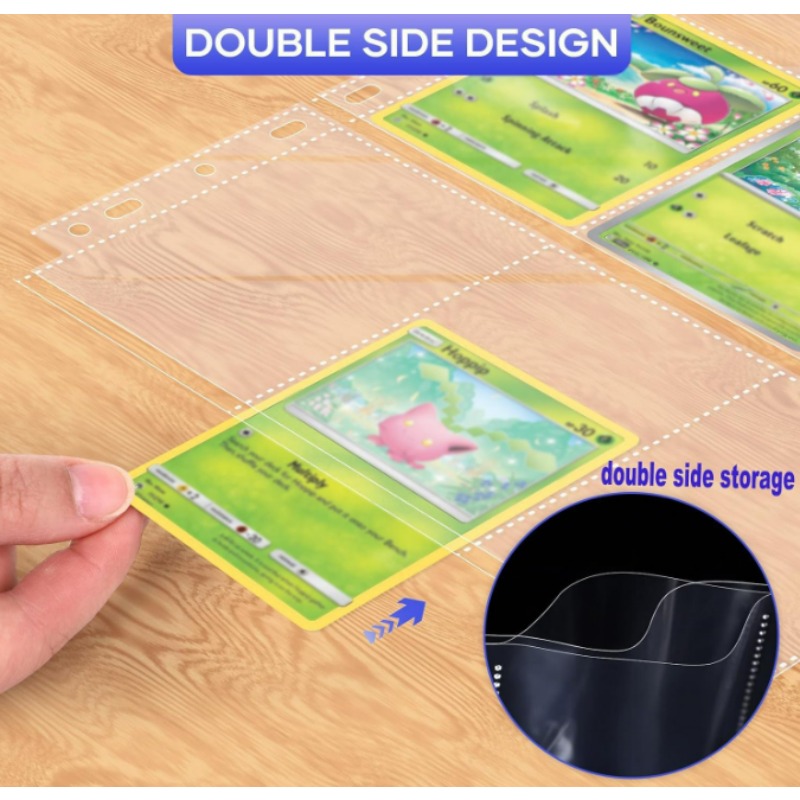 Double-Sided 9 Pocket Game Car – Card Penny Sleeve Bewertung und Preis