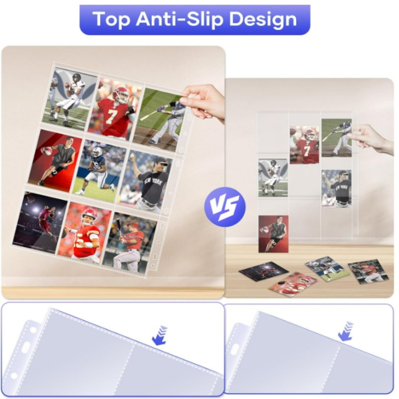 Double-Sided 9 Pocket Game Car – Card Penny Sleeve Bewertung und Preis