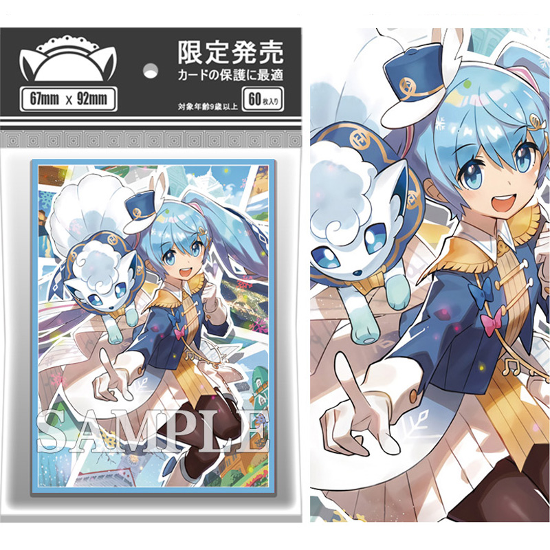 60Pcs/set Hatsune Miku Vulpix  – Card Penny Sleeve Bewertung und Preis